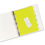Avery Heavy-Duty Plastic Dividers with Multicolor Tabs and White Labels , 5-Tab, 11 x 8.5, Assorted, 1 Set
