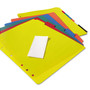 Avery Heavy-Duty Plastic Dividers with Multicolor Tabs and White Labels , 5-Tab, 11 x 8.5, Assorted, 1 Set