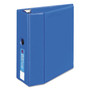 Avery Heavy-Duty Non-View Binder with DuraHinge, Locking One Touch EZD Rings and Thumb Notch, 3 Rings, 5" Capacity, 11 x 8.5, Blue