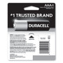 Duracell Power Boost CopperTop Alkaline AAA Batteries, 4/Pack (DURMN2400B4Z) View Product Image