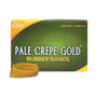 Alliance Pale Crepe Gold Rubber Bands, Size 32, 0.04" Gauge, Golden Crepe, 1 lb Box, 1,100/Box (ALL20325) View Product Image