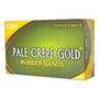 Alliance Pale Crepe Gold Rubber Bands, Size 32, 0.04" Gauge, Golden Crepe, 1 lb Box, 1,100/Box (ALL20325) View Product Image