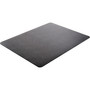 Deflecto Rectangular Chairmat, Hard Floor, 46"x60", Black (DEFCM21442FBLK) View Product Image