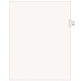 Avery Preprinted Legal Exhibit Side Tab Index Dividers, Avery Style, 10-Tab, 7, 11 x 8.5, White, 25/Pack