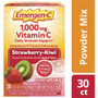 Emergen-C Strawberry-Kiwi Vitamin C Drink Mix - For Immune Support - Strawberry Kiwi - 30/Pack