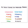 Mr. Sketch Scented Stix Watercolor Marker Set, Fine Bullet Tip, Assorted Colors, 10/Set