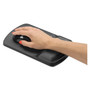Fellowes Mouse Pad with Wrist Support with Microban Protection, 6.75 x 10.12, Graphite (FEL9175101) View Product Image