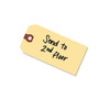 Avery Unstrung Shipping Tags, 11.5 pt Stock, 2.75 x 1.38, Manila, 1,000/Box (AVE12301) View Product Image