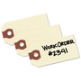 Avery Unstrung Shipping Tags, 11.5 pt Stock, 2.75 x 1.38, Manila, 1,000/Box (AVE12301) View Product Image