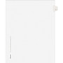 Avery Preprinted Legal Exhibit Side Tab Index Dividers, Avery Style, 10-Tab, 3, 11 x 8.5, White, 25/Pack