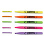 Avery HI-LITER Pen-Style Highlighters, Assorted Ink Colors, Chisel Tip, Assorted Barrel Colors, 6/Set