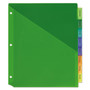 Avery Insertable Big Tab Plastic 1-Pocket Dividers, 8-Tab, 11.13 x 9.25, Assorted, 1 Set (AVE11903) View Product Image