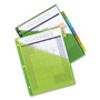 Avery Insertable Big Tab Plastic 1-Pocket Dividers, 8-Tab, 11.13 x 9.25, Assorted, 1 Set (AVE11903) View Product Image