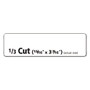 Avery Removable File Folder Labels with Sure Feed Technology, 0.94 x 3.44, White, 18/Sheet, 25 Sheets/Pack
