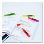 Avery HI-LITER Desk-Style Highlighters, Assorted Ink Colors, Chisel Tip, Assorted Barrel Colors, 4/Set AVE24063