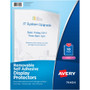 Avery Display Protectors - 20 x Sheet Capacity - For Letter 8 1/2" x 11" Sheet - Top Loading - Clear - Polypropylene