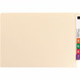 Smead End Tab Fastener Folders with Reinforced Straight Tabs, 11-pt Manila, 2 Fasteners, Legal Size, Manila Exterior, 50/Box