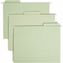 Smead FasTab Hanging Folders, Letter Size, 1/3-Cut Tabs, Moss, 20/Box