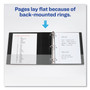 Avery Durable Non-View Binder with DuraHinge and Slant Rings, 3 Rings, 2" Capacity, 11 x 8.5, Green