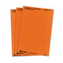 Avery Printable Self-Adhesive Removable Color-Coding Labels, 1 x 3, Neon Orange, 5/Sheet, 40 Sheets/Pack, (5477)