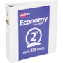 Avery Economy View Binder with Round Rings , 3 Rings, 2" Capacity, 11 x 8.5, White, (5731)