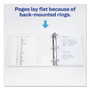 Avery Economy View Binder with Round Rings , 3 Rings, 2" Capacity, 11 x 8.5, White, (5731)