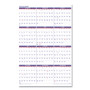 AT-A-GLANCE Yearly Wall Calendar, 24 x 36, White Sheets, 12-Month (Jan to Dec): 2025