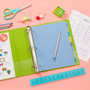 Avery Write and Erase Big Tab Durable Plastic Dividers, 3-Hole Punched, 8-Tab, 11 x 8.5, Assorted, 1 Set