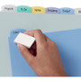 Avery Write and Erase Big Tab Durable Plastic Dividers, 3-Hole Punched, 8-Tab, 11 x 8.5, Assorted, 1 Set