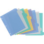 Avery Write and Erase Big Tab Durable Plastic Dividers, 3-Hole Punched, 8-Tab, 11 x 8.5, Assorted, 1 Set