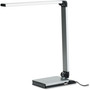 Lorell LED Desk Task Light, 8W, Silver (LLR13201) View Product Image