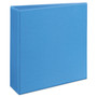 Avery Heavy-Duty Non Stick View Binder with DuraHinge and Slant Rings, 3 Rings, 3" Capacity, 11 x 8.5, Light Blue, (5601)