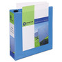Avery Heavy-Duty Non Stick View Binder with DuraHinge and Slant Rings, 3 Rings, 3" Capacity, 11 x 8.5, Light Blue, (5601)