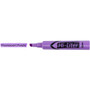 Avery HI-LITER Desk-Style Highlighters, Fluorescent Purple Ink, Chisel Tip, Purple/Black Barrel, Dozen