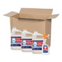 Febreze Professional Sanitizing Fabric Refresher, Light Scent, 1 gal Bottle, Ready to Use, 3/Carton
