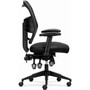 HON Prominent Mesh High-Back Task Chair, Supports Up to 250 lb, 17" to 21" Seat Height, Black