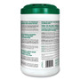 Simple Green Safety Towels, 1-Ply, 10 x 11.75, White, Unscented, 75/Canister