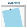 Quartet Classic Series Porcelain Magnetic Dry Erase Board, 48" x 36", White Surface, Satin Aluminum Frame