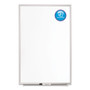 Quartet Classic Series Porcelain Magnetic Dry Erase Board, 48" x 36", White Surface, Satin Aluminum Frame