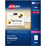Avery Postcards - 97 Brightness - 5 1/2" x 4 1/4" - 80 lb Basis Weight - 216 g/m² Grammage - Matte