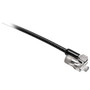 Kensington MicroSaver 2.0 Keyed Laptop Lock, 6 ft Steel Cable, Silver, 2 Keys