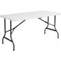 Iceberg IndestrucTable TOO Bifold Table - Rectangle Top - Height Adjustable - 72" Table Top Length x 30" Table Top Width x 2" Table Top Thickness - 29" Height - ICE65463