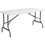 Iceberg IndestrucTable TOO Bifold Table - Rectangle Top - Height Adjustable - 72" Table Top Length x 30" Table Top Width x 2" Table Top Thickness - 29" Height - ICE65463