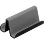 Advantus Fusion Collection Business Card Holder - 3" Height x 3" Width x 2.5" Depth - Plastic, Polystyrene - Gray, Black