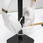 Bluelounge Posto 2.0 Headphone Stand - 10" Height x 4.01" Width - Desktop, Desk - Aircraft Aluminum, Plastic (AVTBLUPO2BL)