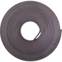Zeus Magnetic Tape 100' L x 1" H WHITE (66100) - 33.33 yd Length x 1" Width - Black, White - Adhesive Backing - For Sign, Photo, Art, Crafting, Project, Picture, Business Card, Office, Room, Home, Classroom, ... Roll