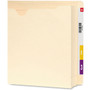 Smead Heavyweight End Tab File Jacket with 2" Expansion, Straight Tab, Letter Size, Manila, 25/Box