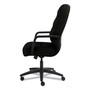 HON Pillow-Soft 2090 Series Executive High-Back Swivel/Tilt Chair, Supports Up to 300 lb, 16.75" to 21.25" Seat Height, Black