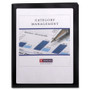 Smead Frame View Poly Two-Pocket Folder, 100-Sheet Capacity, 11 x 8.5, Clear/Black, 5/Pack