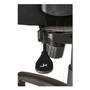 Alera Etros Series Mesh Mid-Back Petite Multifunction Chair, Supports Up to 275 lb, 17.16" to 20.86" Seat Height, Black